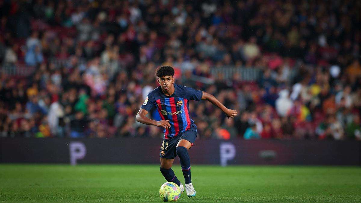 Lamine Yamal se presenta en el Gamper