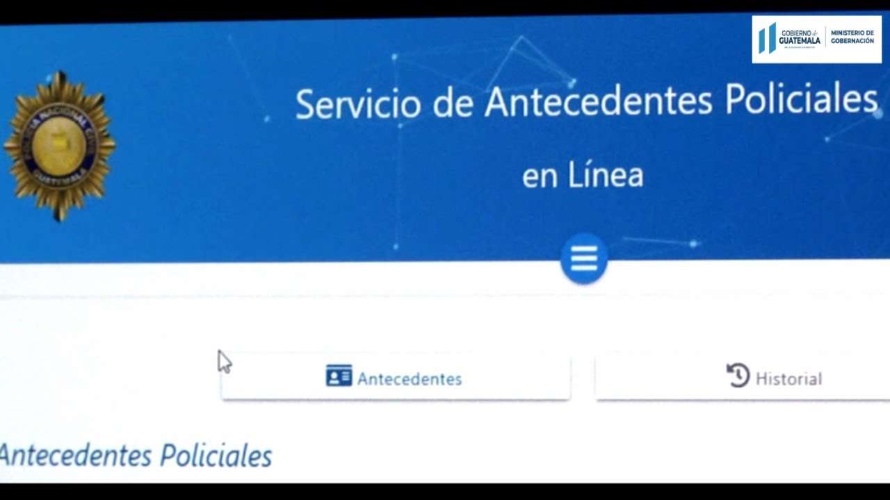 ¿Cuántos antecedentes policiales se emitieron de enero a julio?