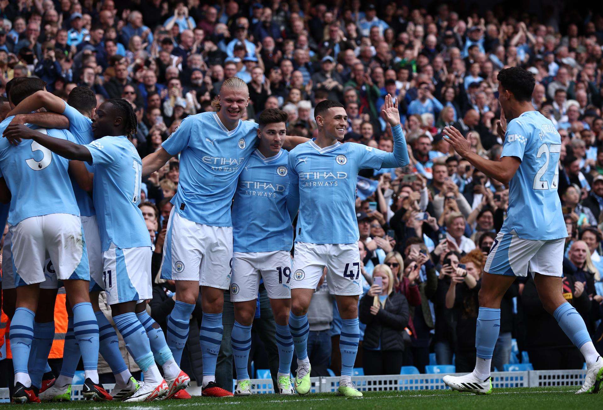 Manchester City vence 2-0 al Nottingham Forest
