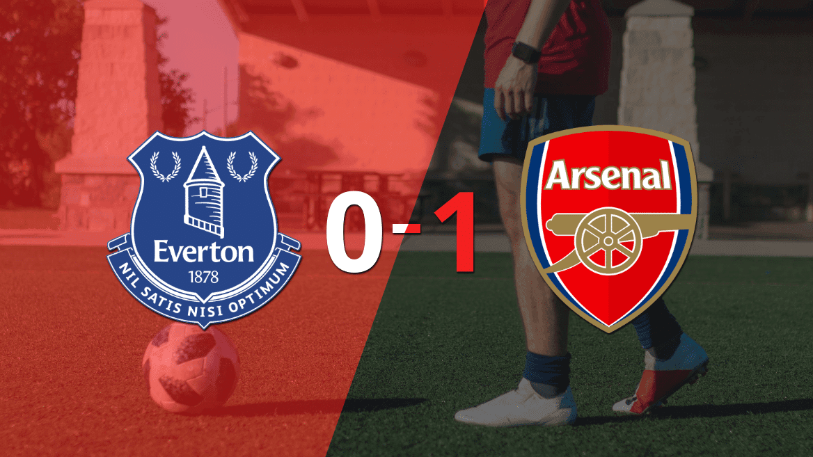 A Arsenal no le sobró nada, pero venció a Everton en su casa por 1 a 0
