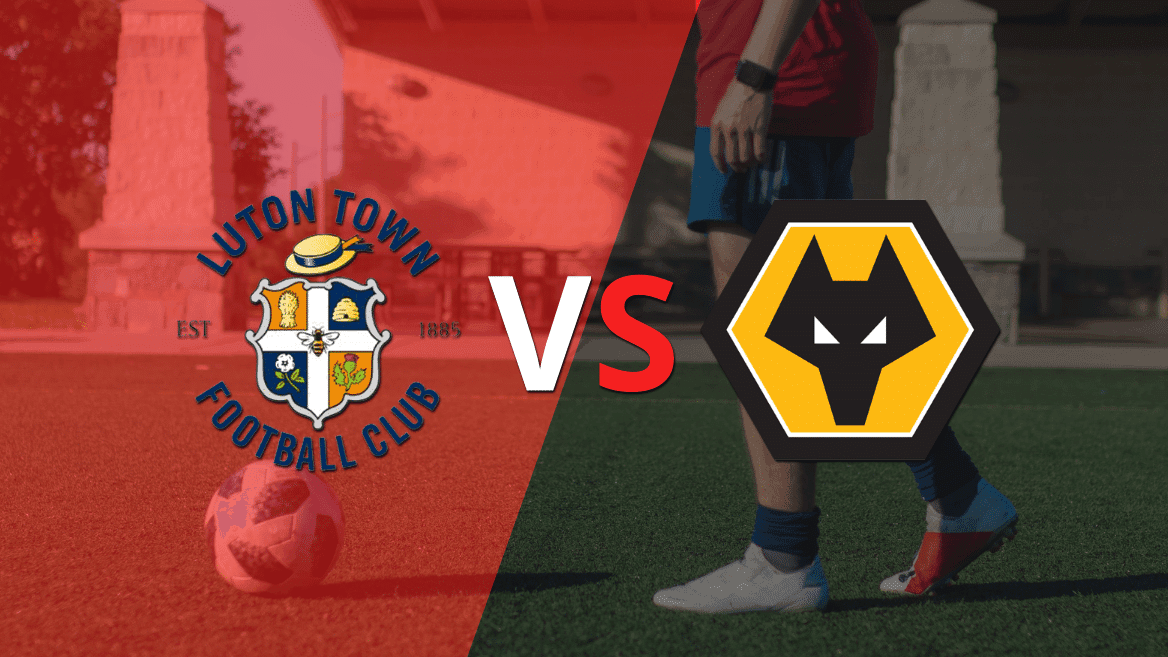 Luton Town igualó el juego ante Wolverhampton