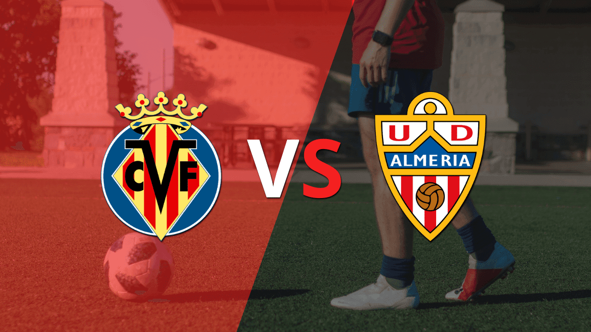 Villarreal lo dio vuelta y gana 2 a 1 sobre Almería