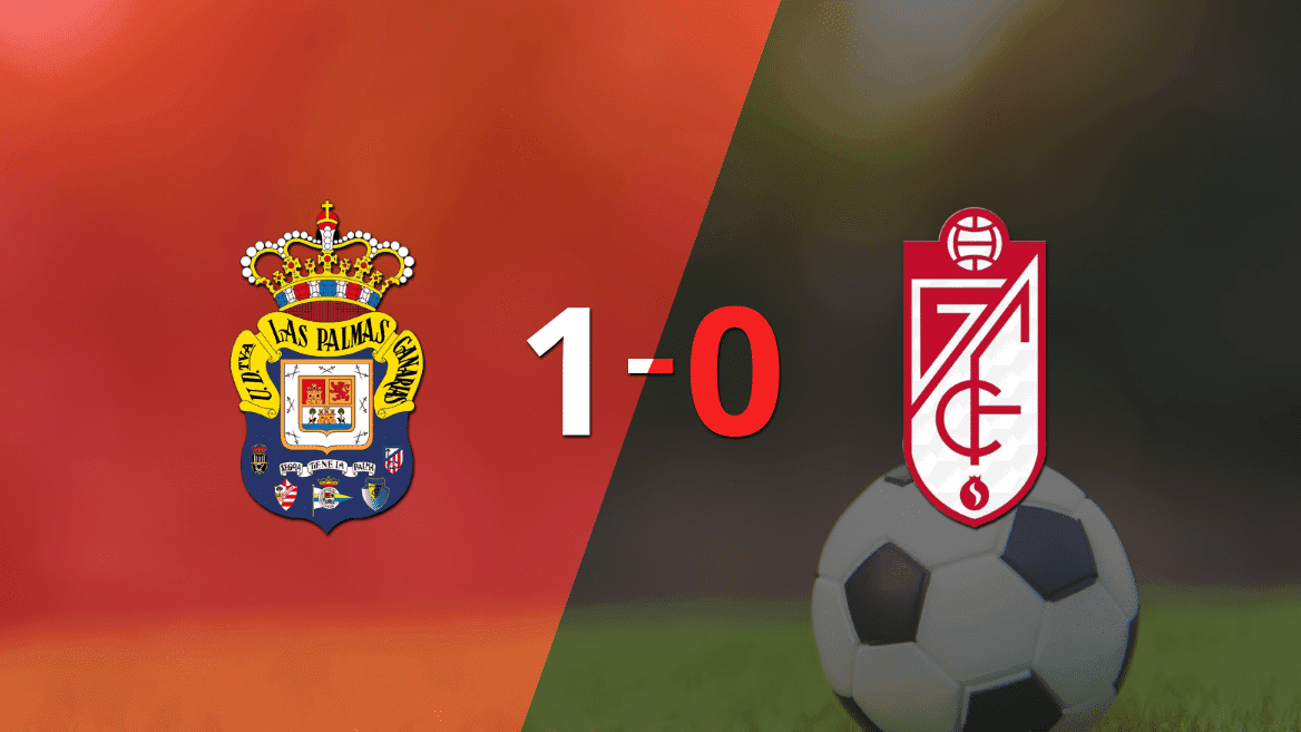 UD Las Palmas venció por la mínima a Granada