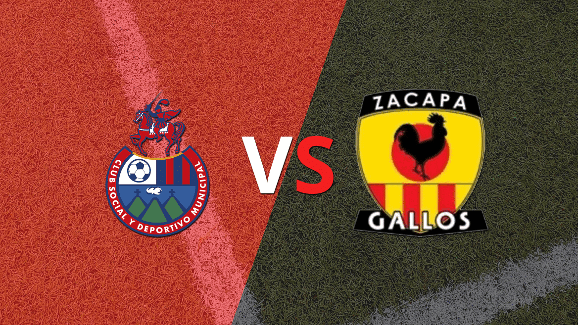 Municipal se adelantó en el marcador y ahora vence por 3-2 a Zacapa