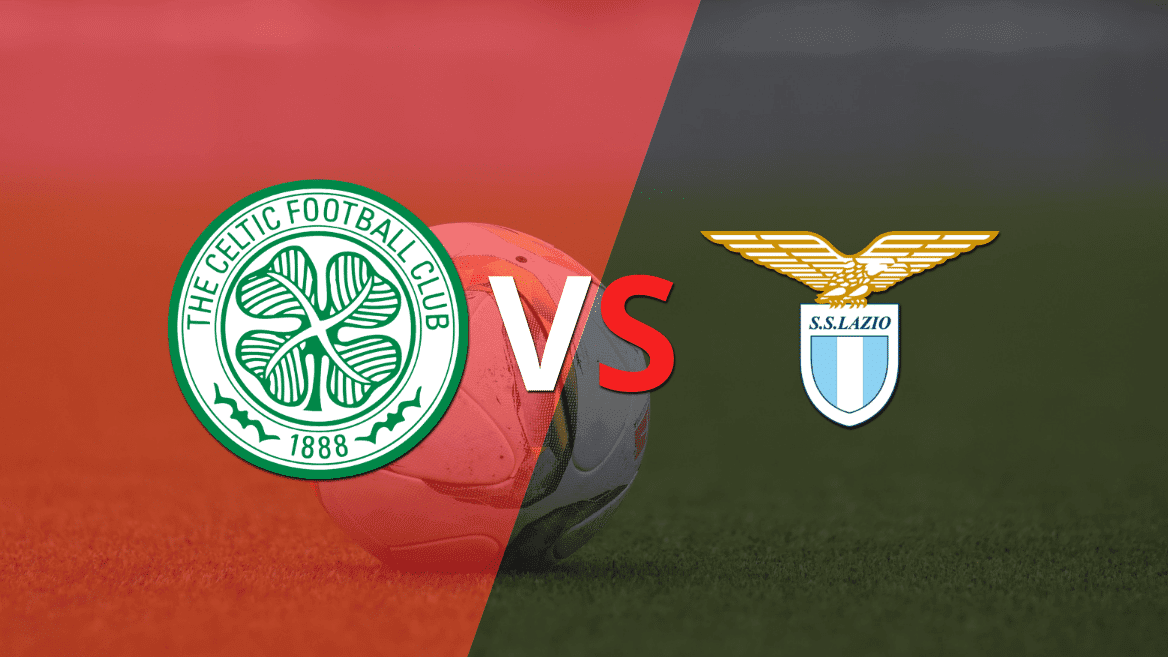 Comienza el segundo tiempo del empate entre Celtic y Lazio