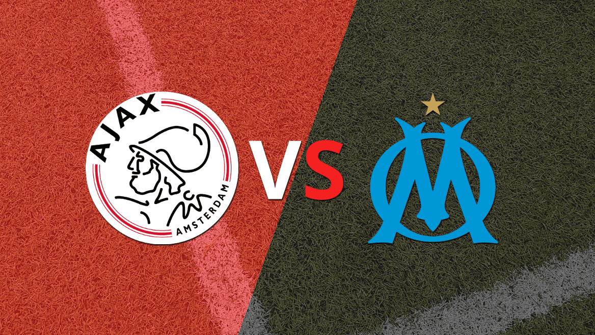 Ajax y Olympique de Marsella empatan en el estadio Johan Cruyff Arena