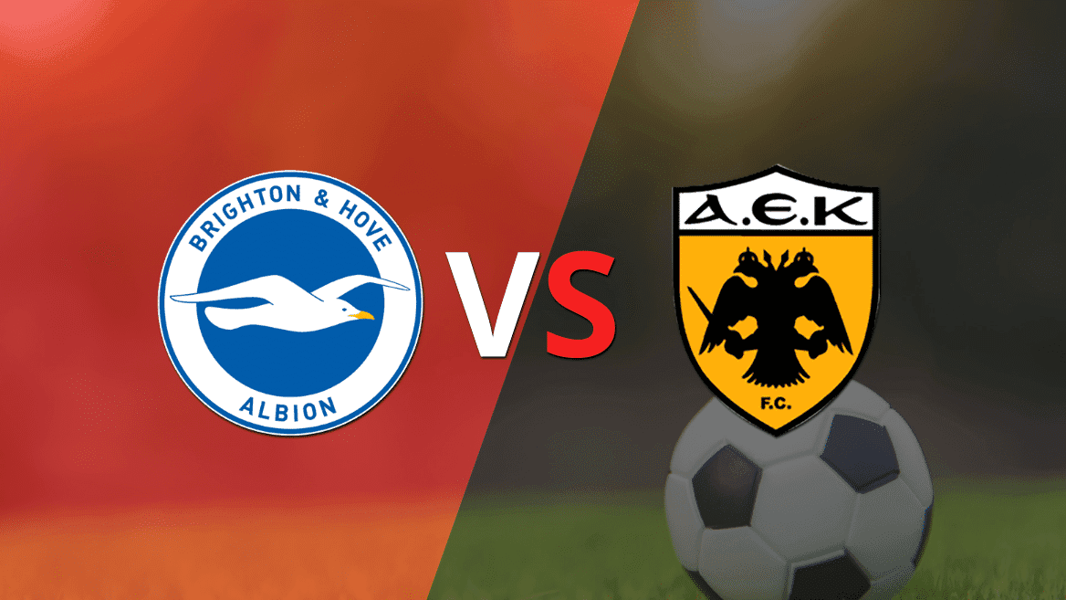 AEK desempató y supera a Brighton and Hove