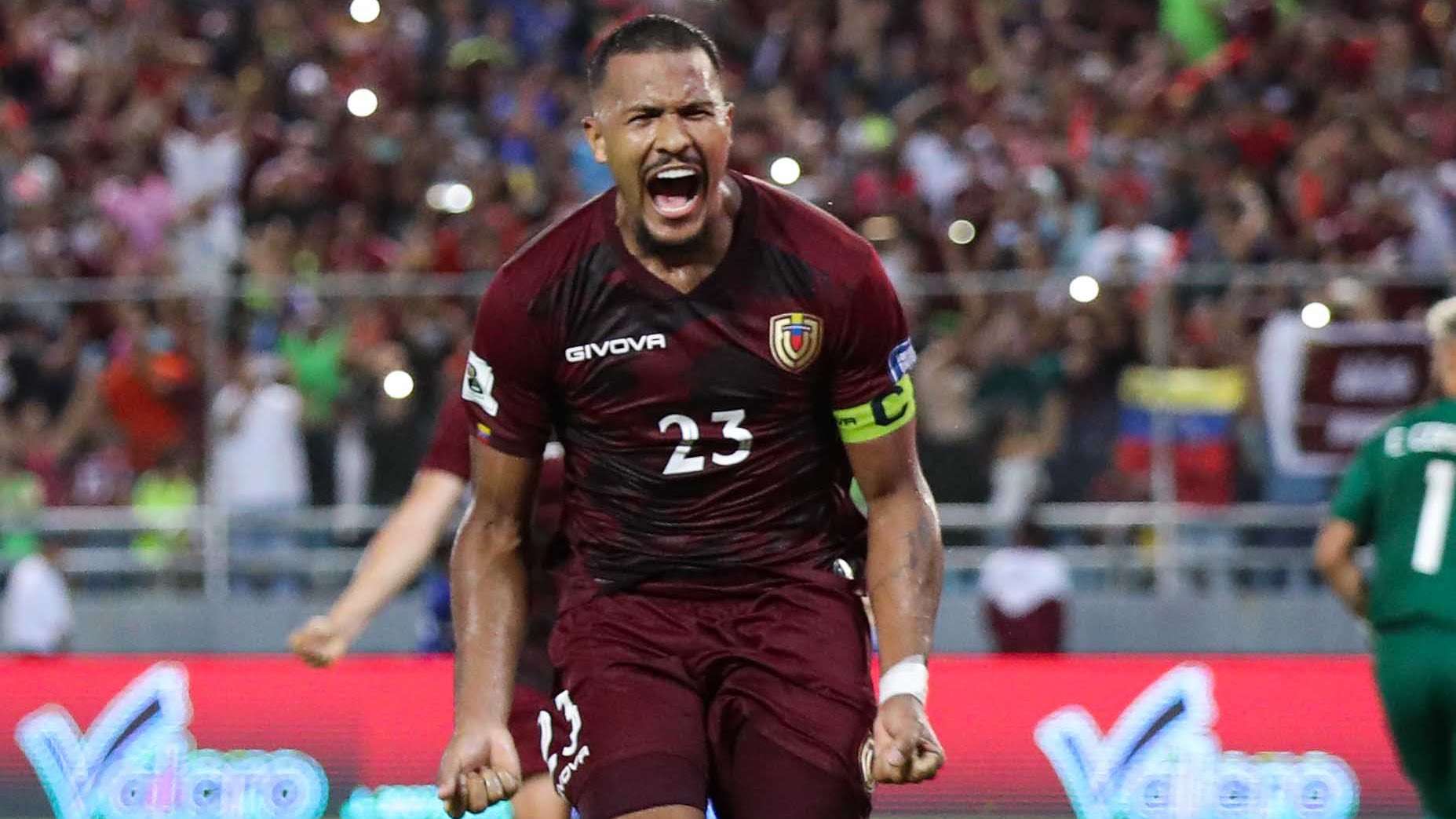 Salomón Rondón da un agónico triunfo a Venezuela y hunde a Paraguay