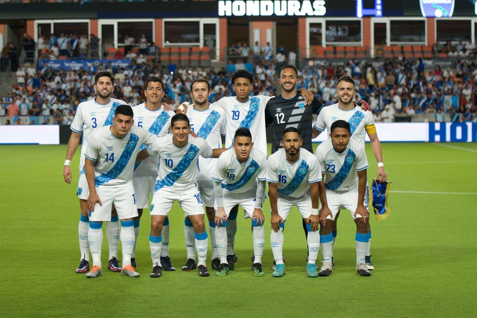 Selección Guatemala ante Honduras septiembre 2022