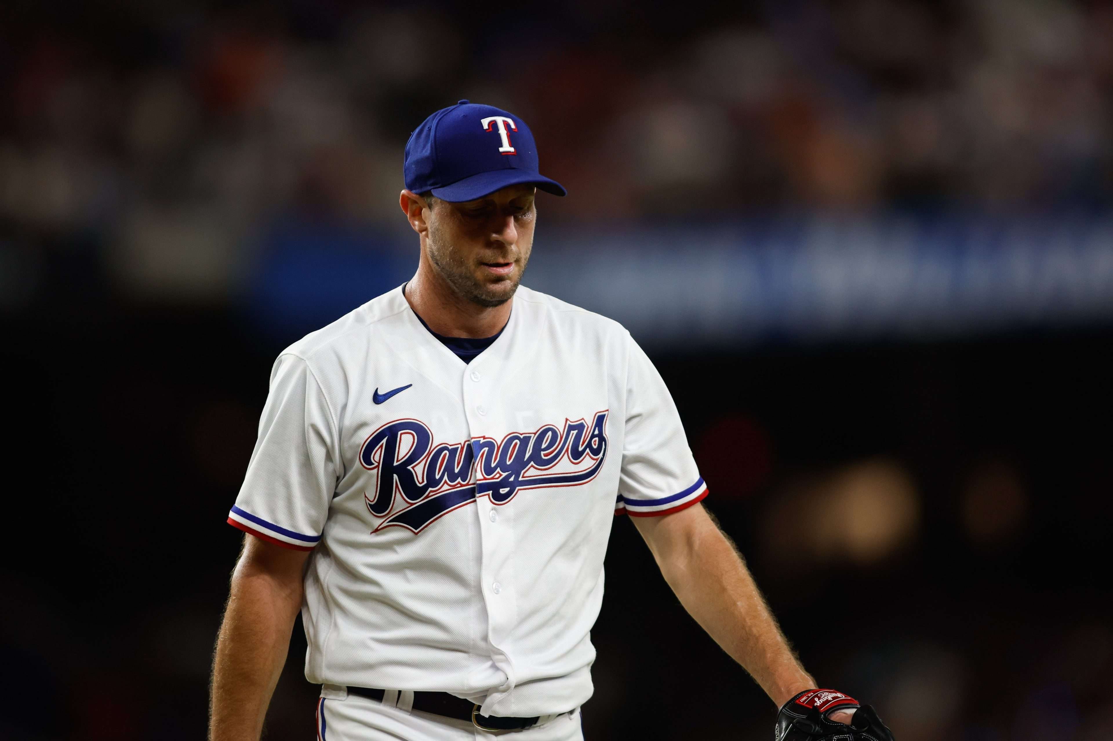 Max Scherzer de los Rangers