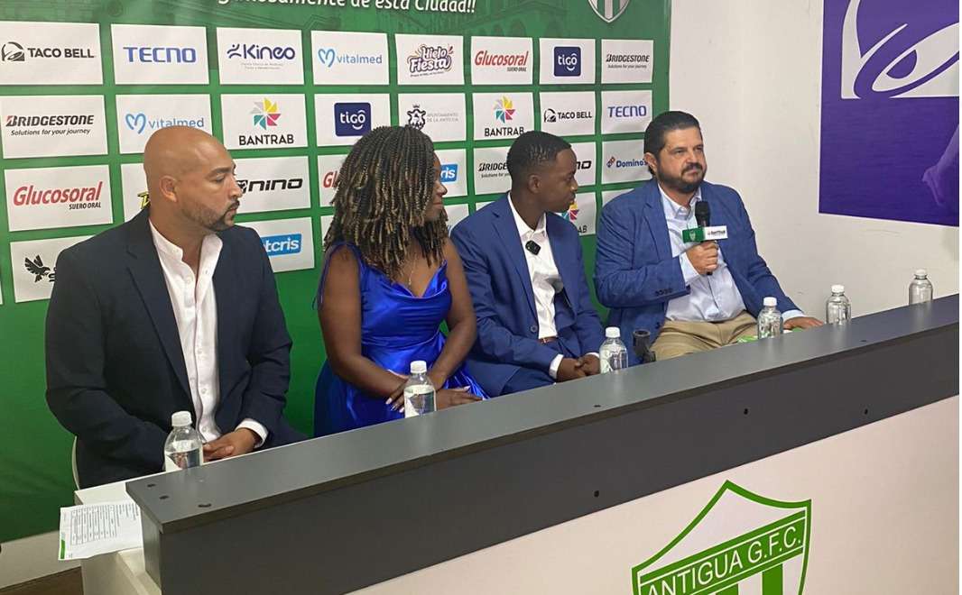 Antigua GFC presenta a Marvin Ávila Jr