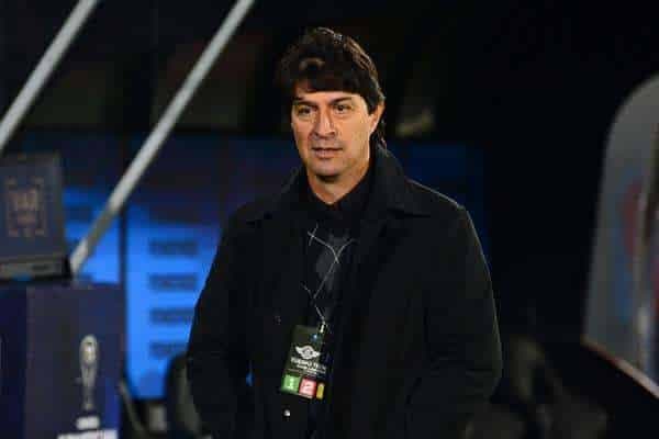 Foto de archivo del entrenador de Paraguay, Daniel Garnero. EFE/ Daniel Piris