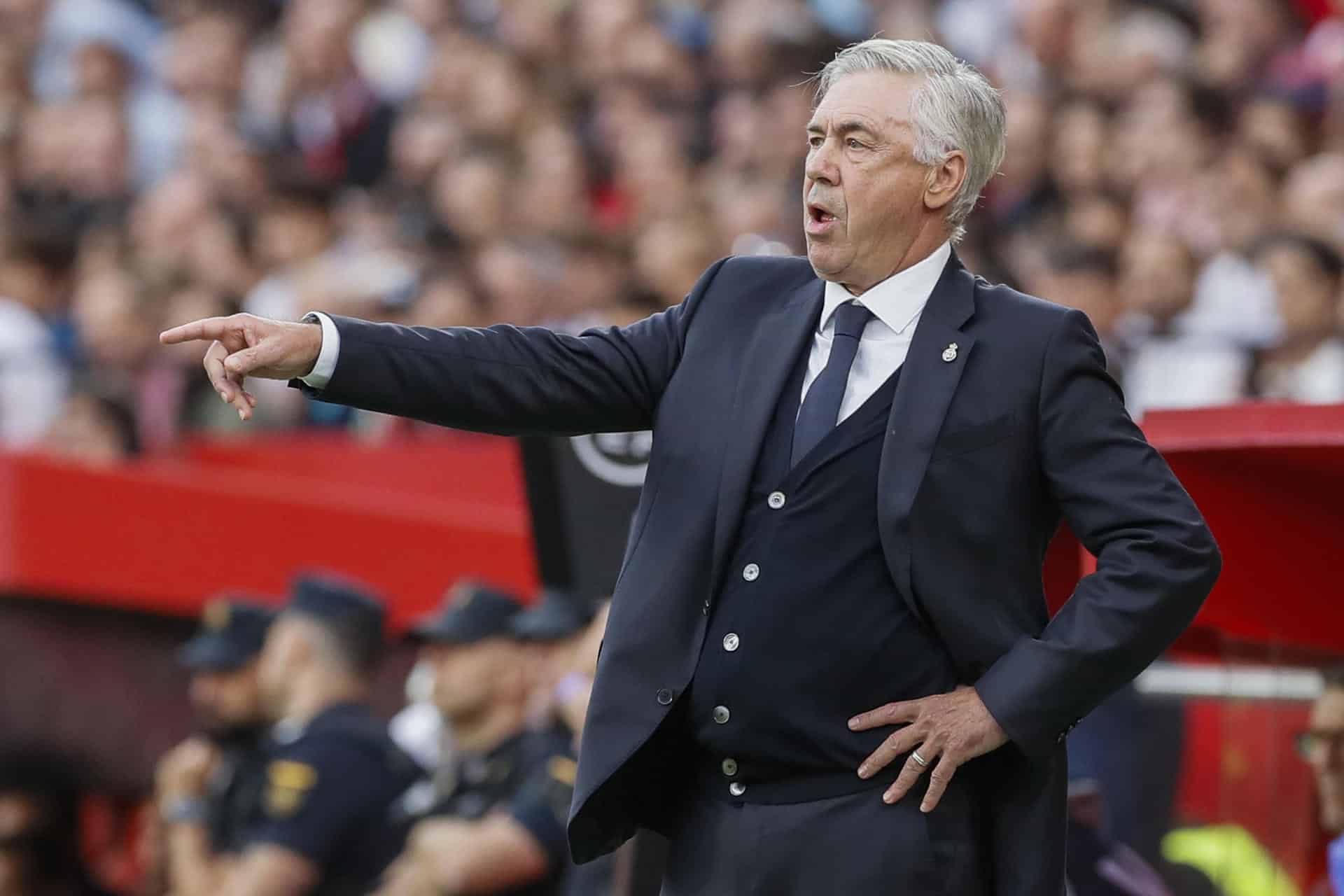 ¿Qué dijo Ancelotti por el empate del Real Madrid ante el Sevilla?