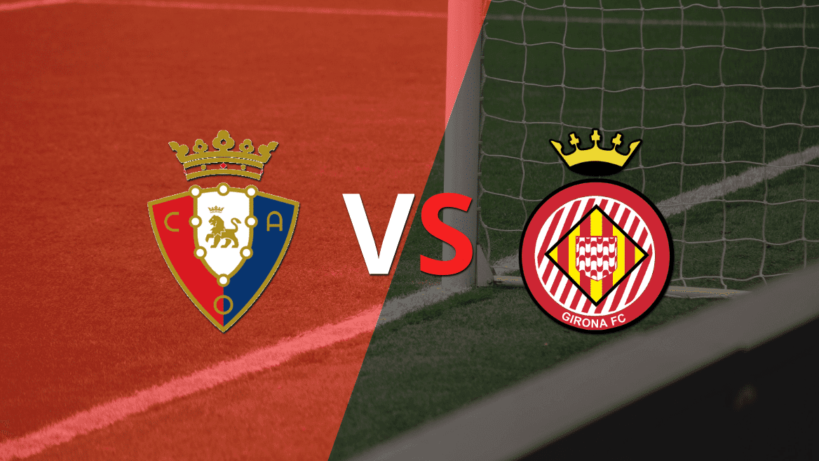 Girona sigue imparable al anotar y ampliar su ventaja frente Osasuna