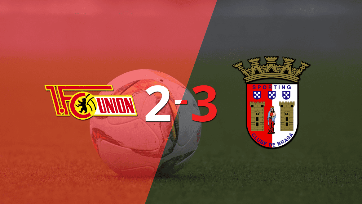 Ni el doblete de Sheraldo Becker ayudó a Unión Berlín en la derrota ante SC Braga