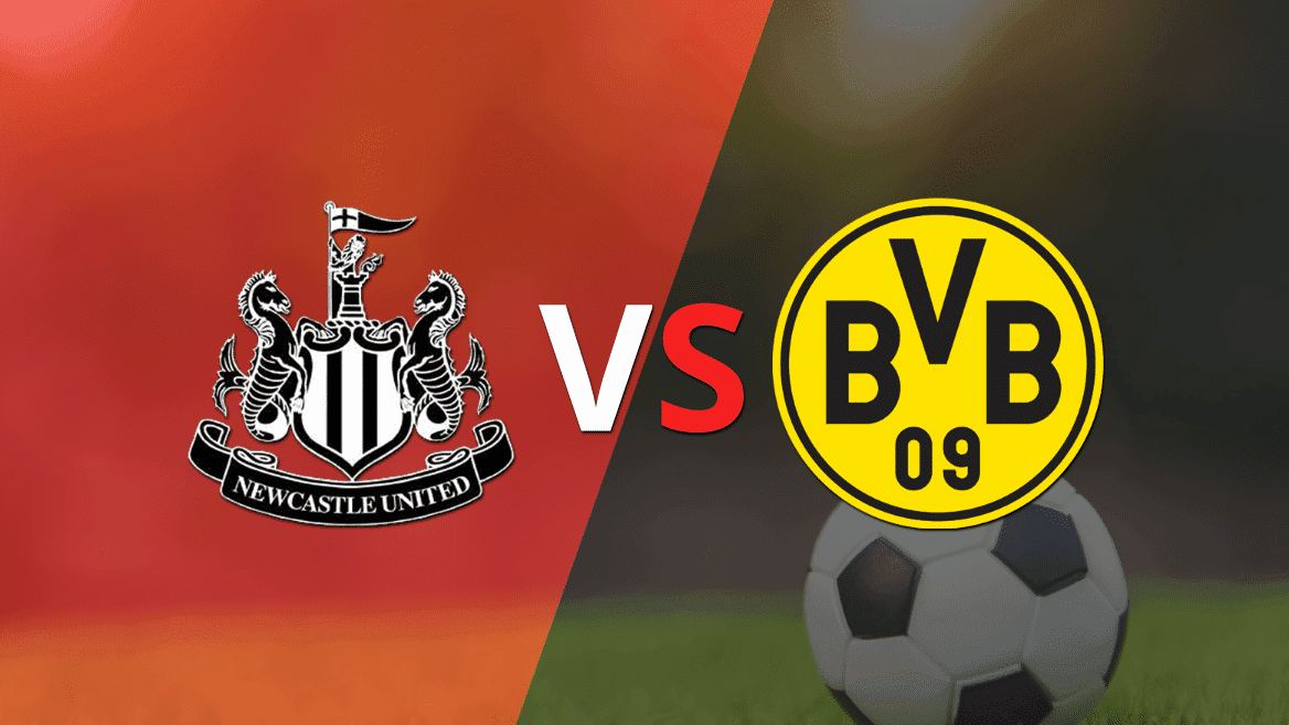 ¡Inició el complemento! Borussia Dortmund derrota a Newcastle United por 1-0