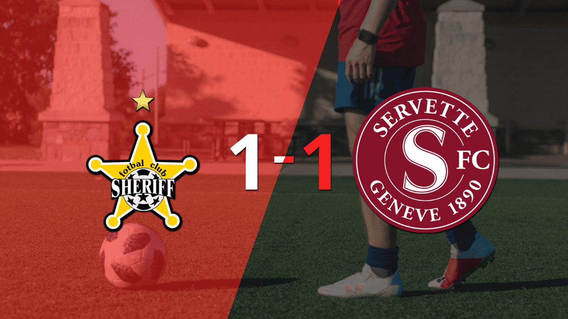 Servette empató 1-1 en su visita a FC Sheriff