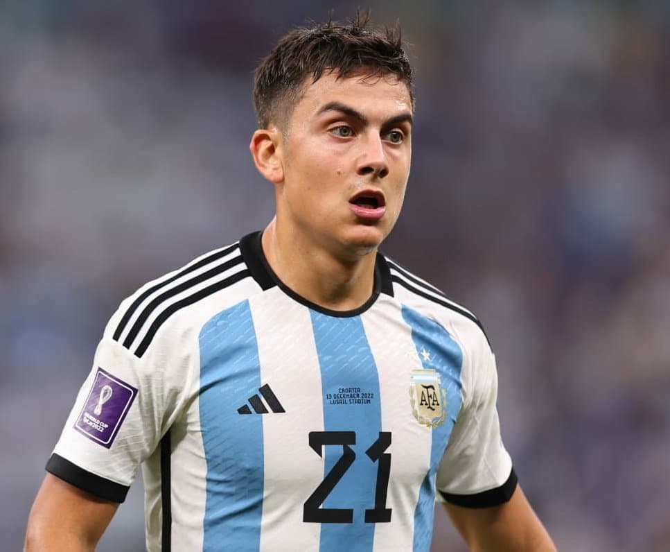 Paulo Dybala queda fuera de la convocatoria de Argentina por lesión