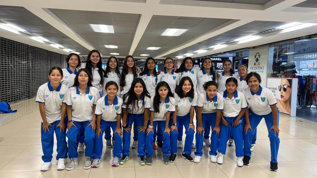 Selección Sub15 Femenina rumbo a Costa Rica