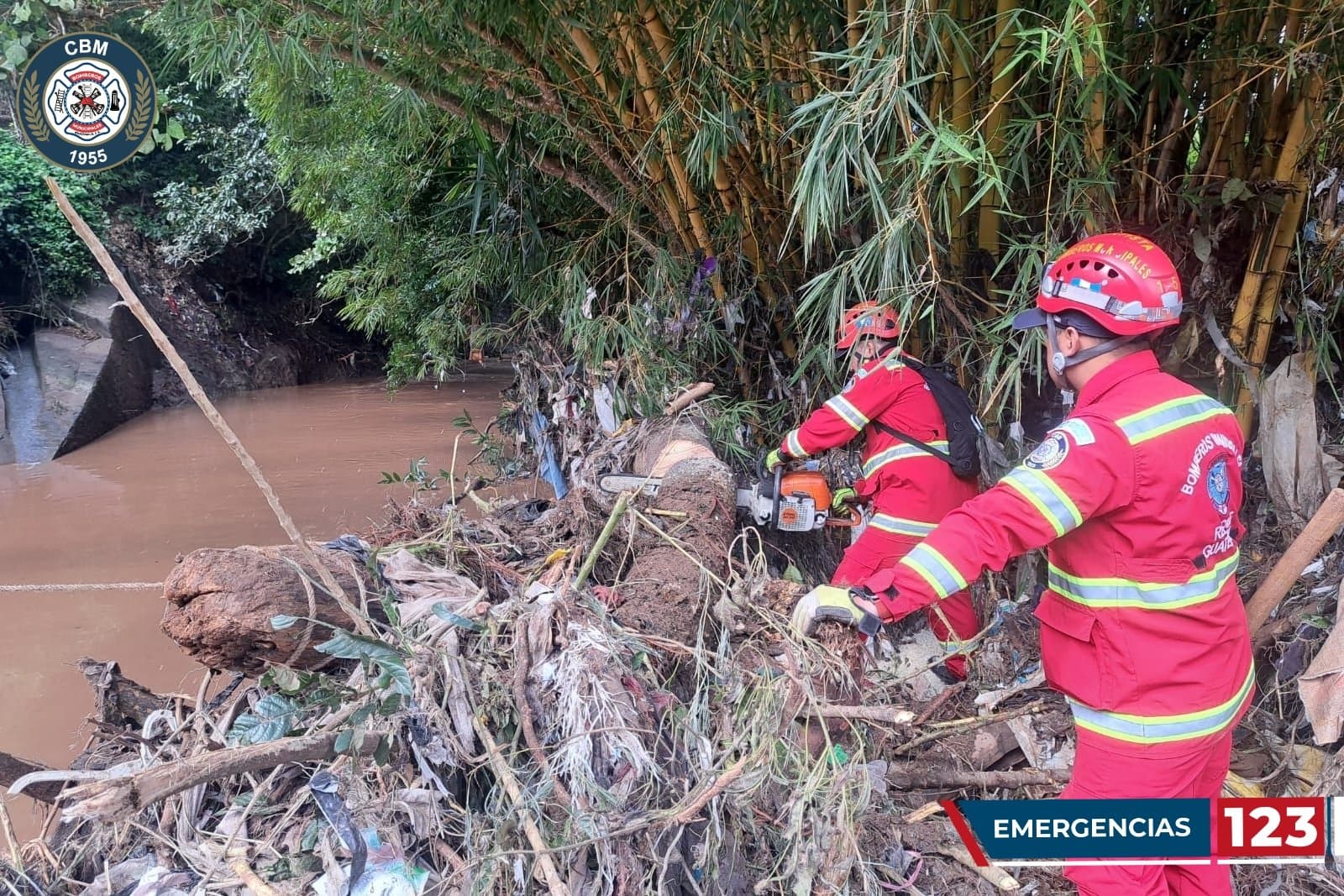 Mujer arrastrada por río en zona 18 fue localizada