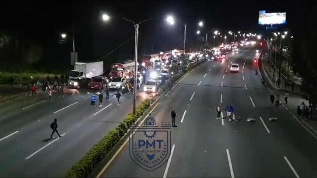 carreteras bloqueadas