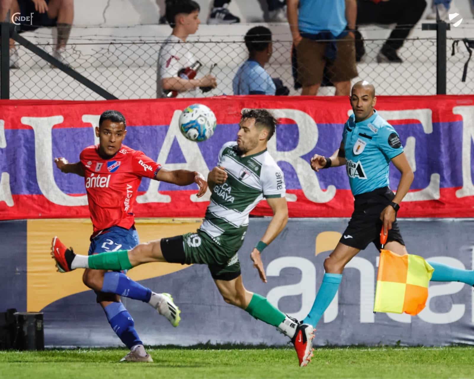 Nacional El Tricolor goleó por 0-4 al Potencia con dos tantos de Franco Fagúndez y dos de Juan Ignacio Ramírez