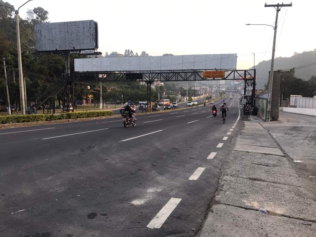 Ruta al Pacífico queda liberada por manifestantes