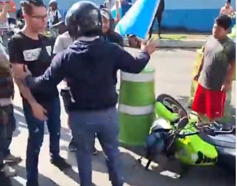 Bloqueos Manifestantes