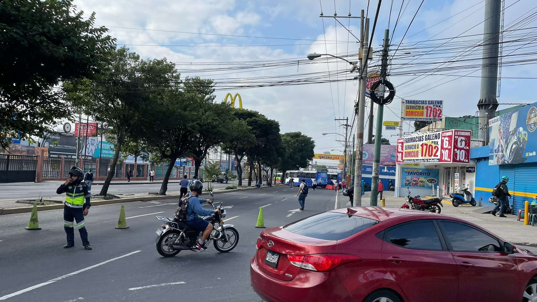 bloqueos avenida petapa
