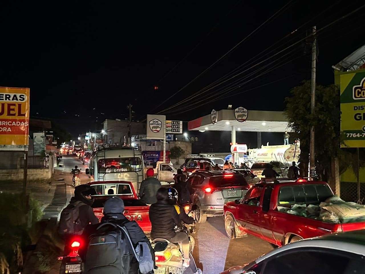 combustible huehuetenango