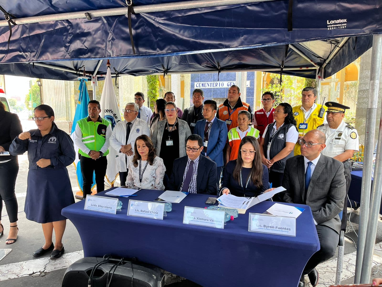 contingencia de cementerios