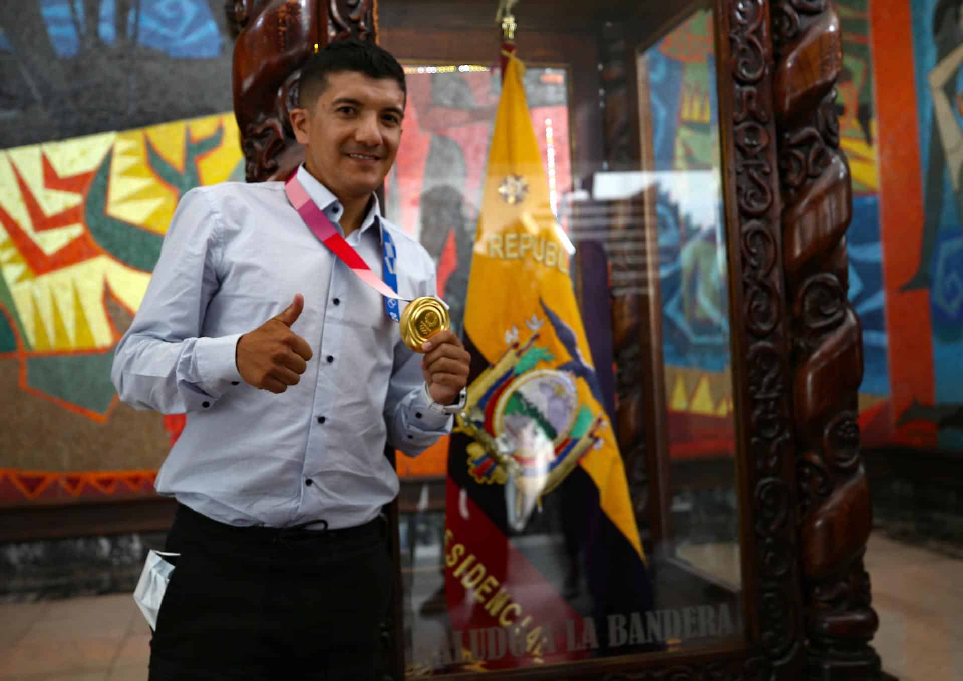 El campeón olímpico Richard Carapaz pedaleará por su primera medalla en los Panamericanos