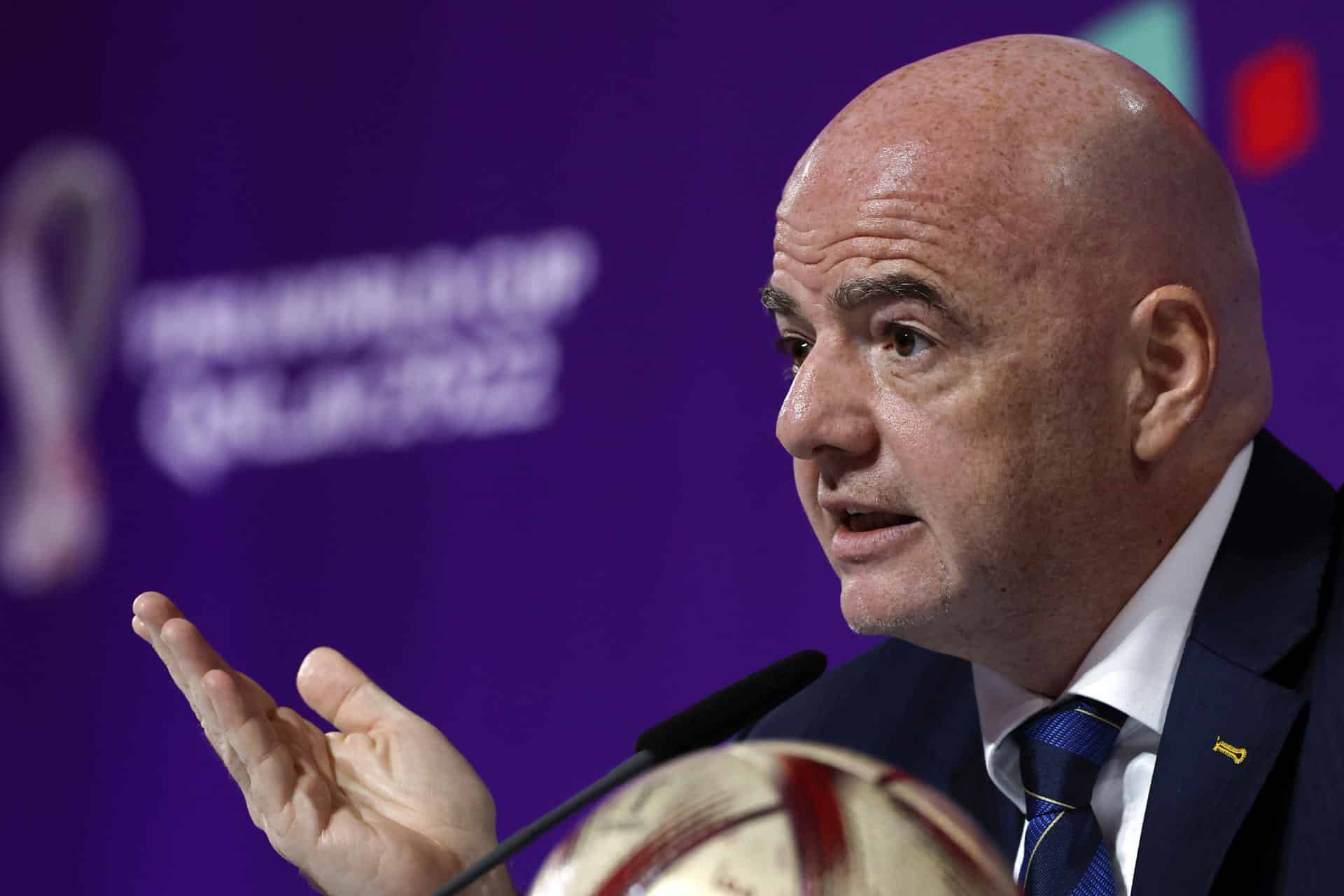 Gianni Infantino, presidente de la FIFA