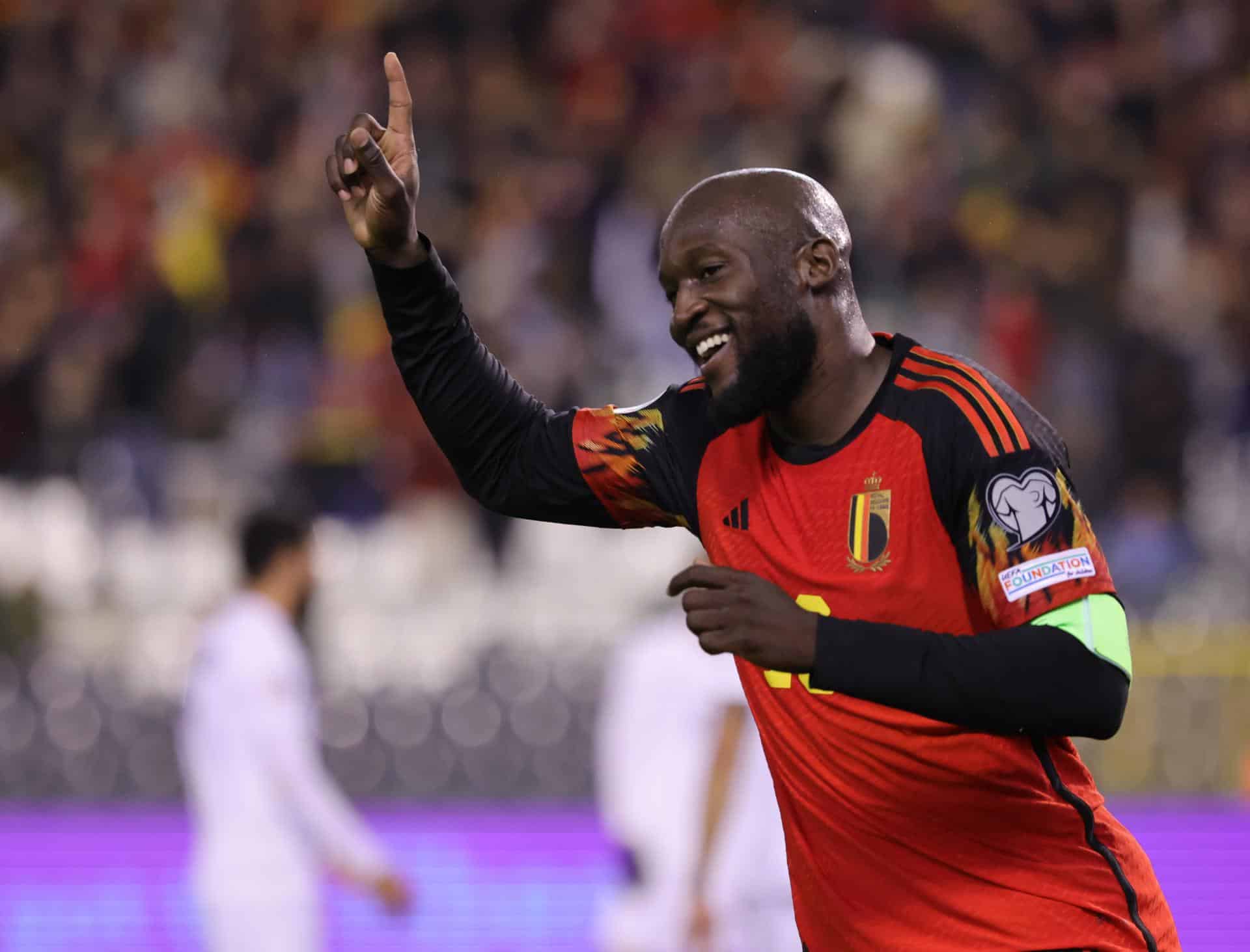 poker de Lukaku con Belgica