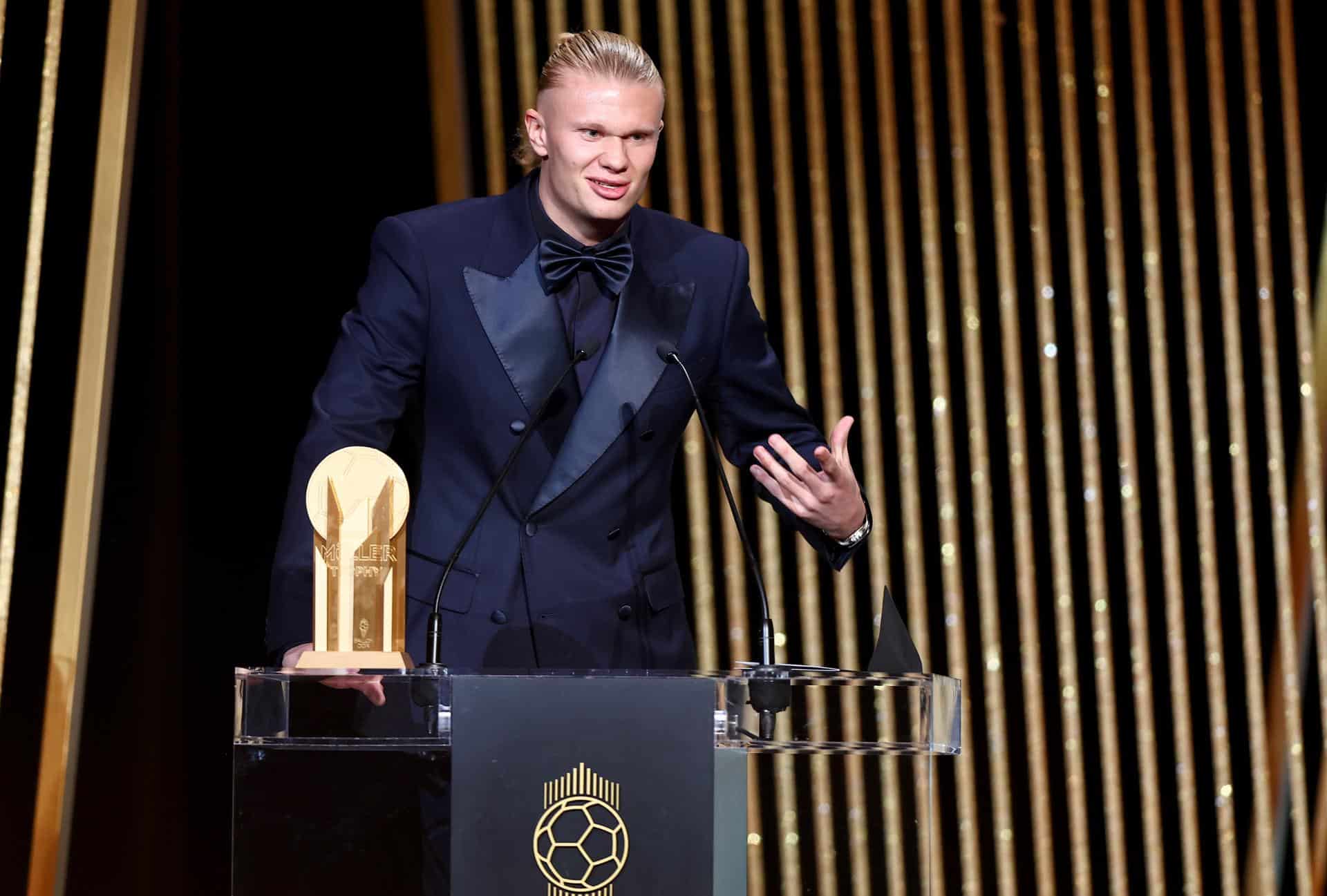 Guardiola, sobre el Balón de Oro: "Vi a Haaland feliz por lo cerca que estuvo"