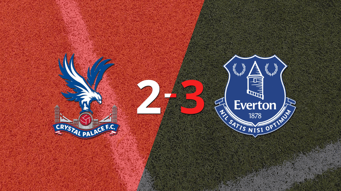 Everton superó a Crystal Palace por la mínima diferencia