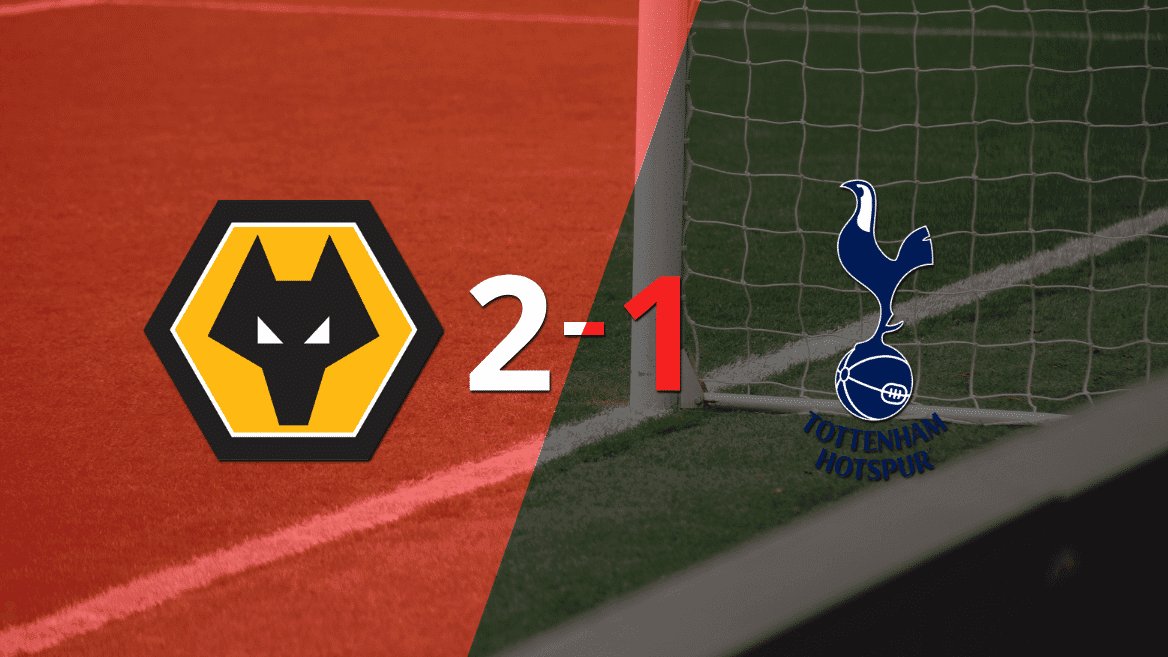 Victoria de Wolverhampton sobre Tottenham por 2-1