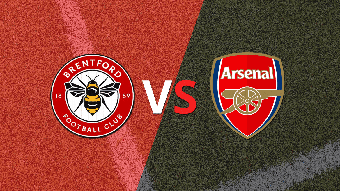 Arsenal vence parcialmente 1-0 a Brentford