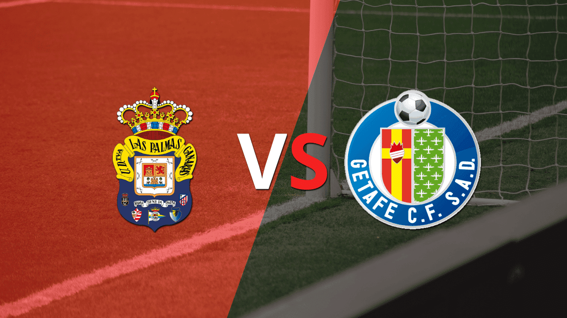 UD Las Palmas sigue arriba por 2-0 ante Getafe