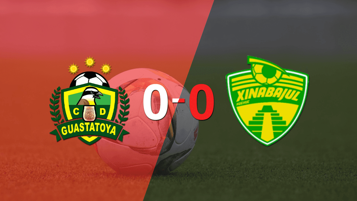 Guastatoya y Xinabajul igualaron sin goles en el marcador