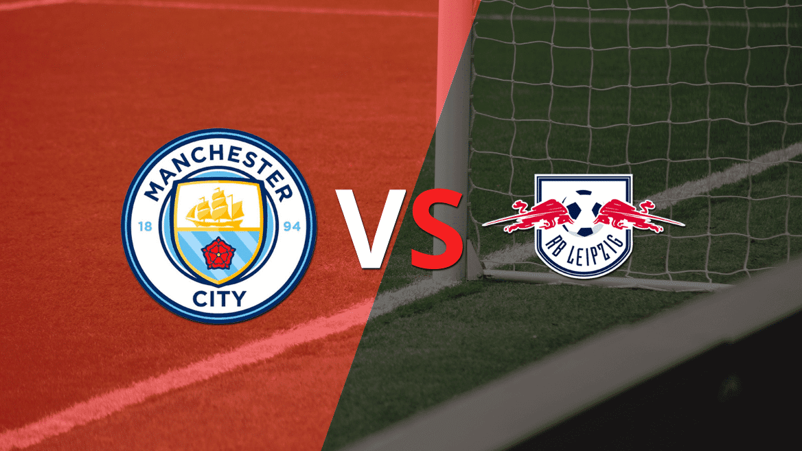 Manchester City pasa a ganarle por 3-2 a RB Leipzig