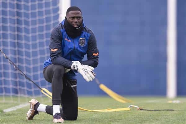 El portero Moisés Ramírez, de la selección de Ecuador, en una fotografía de archivo. EFE/ Matías Napoli Escalero
