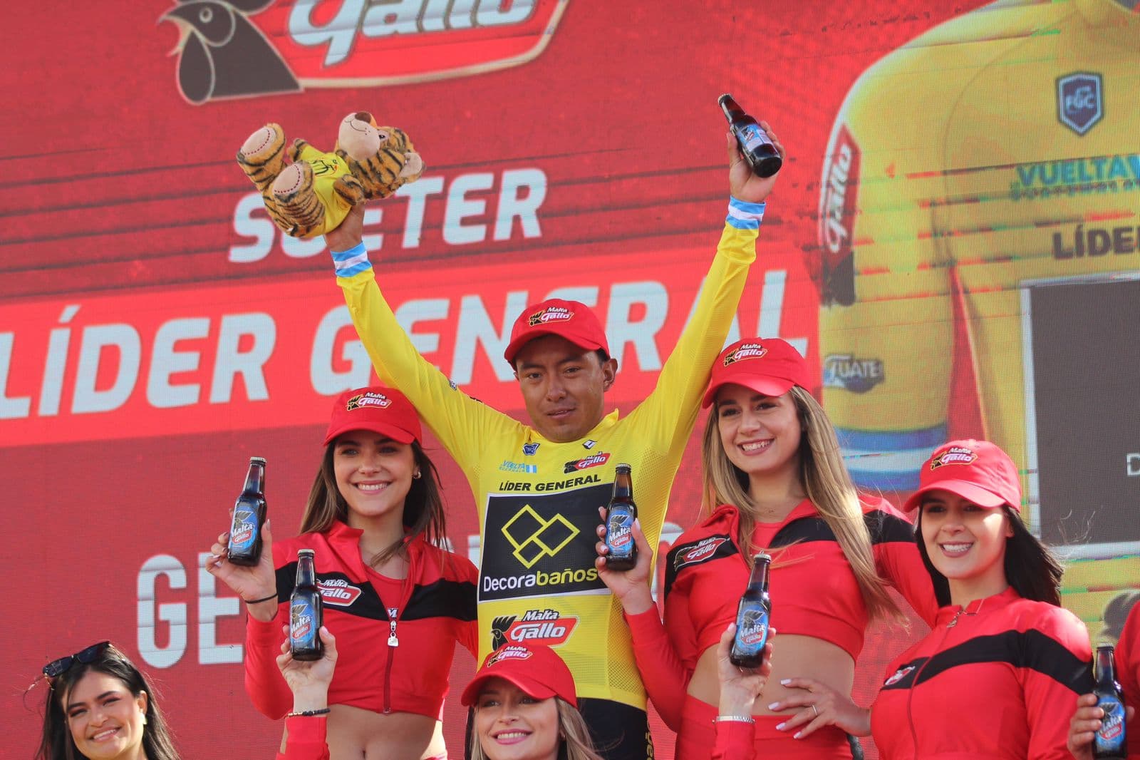 Gerson Toc nuevo líder de la Vuelta Ciclística a Guatemala edición 62