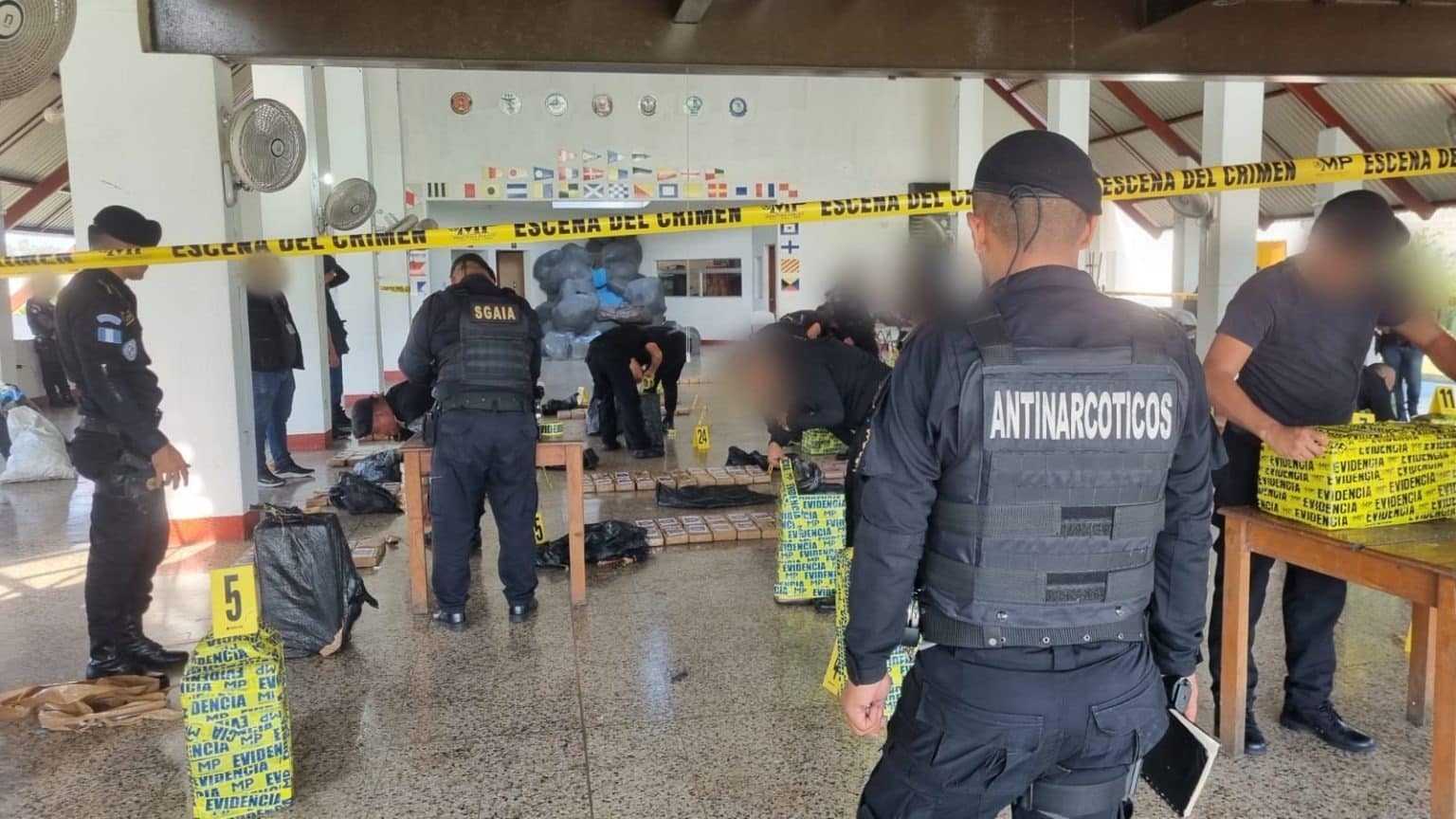 ¿Cuántas toneladas de cocaína han sido incautadas en el 2023