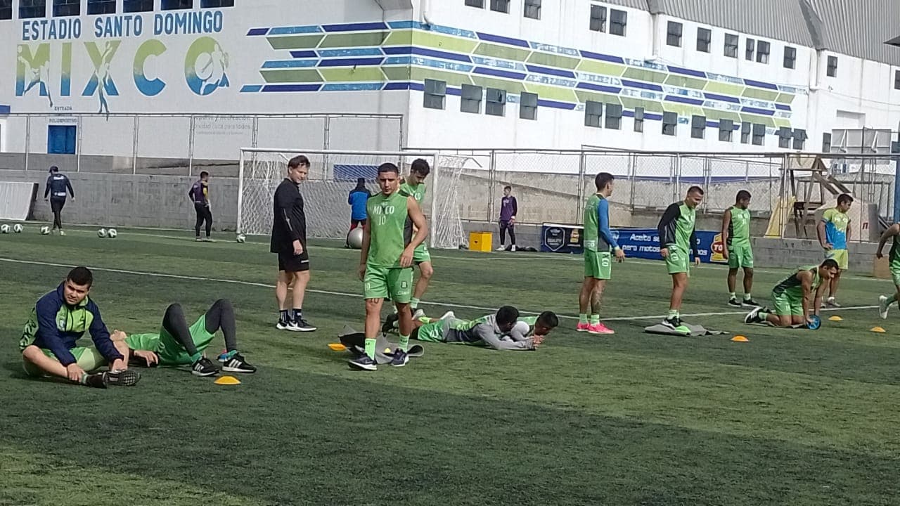 Deportivo Mixco regresó a los entrenamientos y reporta la baja de un jugador por lesión para el resto del Torneo Apertura 2023.
