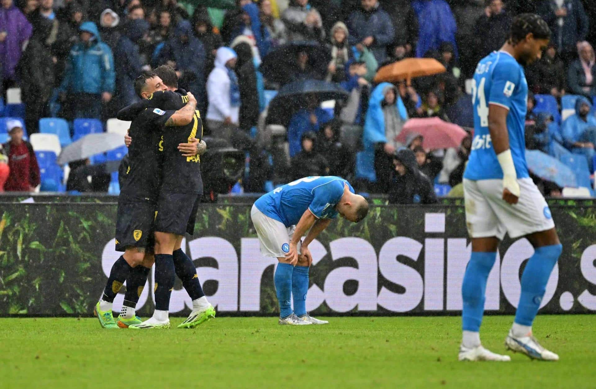 Napoli pierde ante el empoli