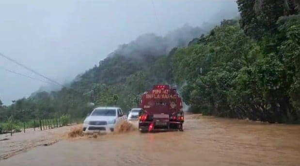 lluvias en Izabal