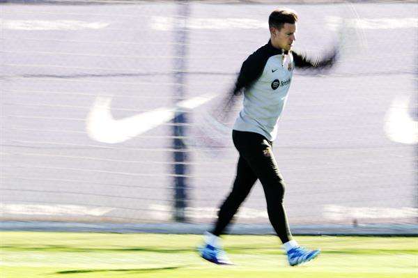 El portero del FC Barcelona Marc-André en foto de archivo de Alejandro García. EFE