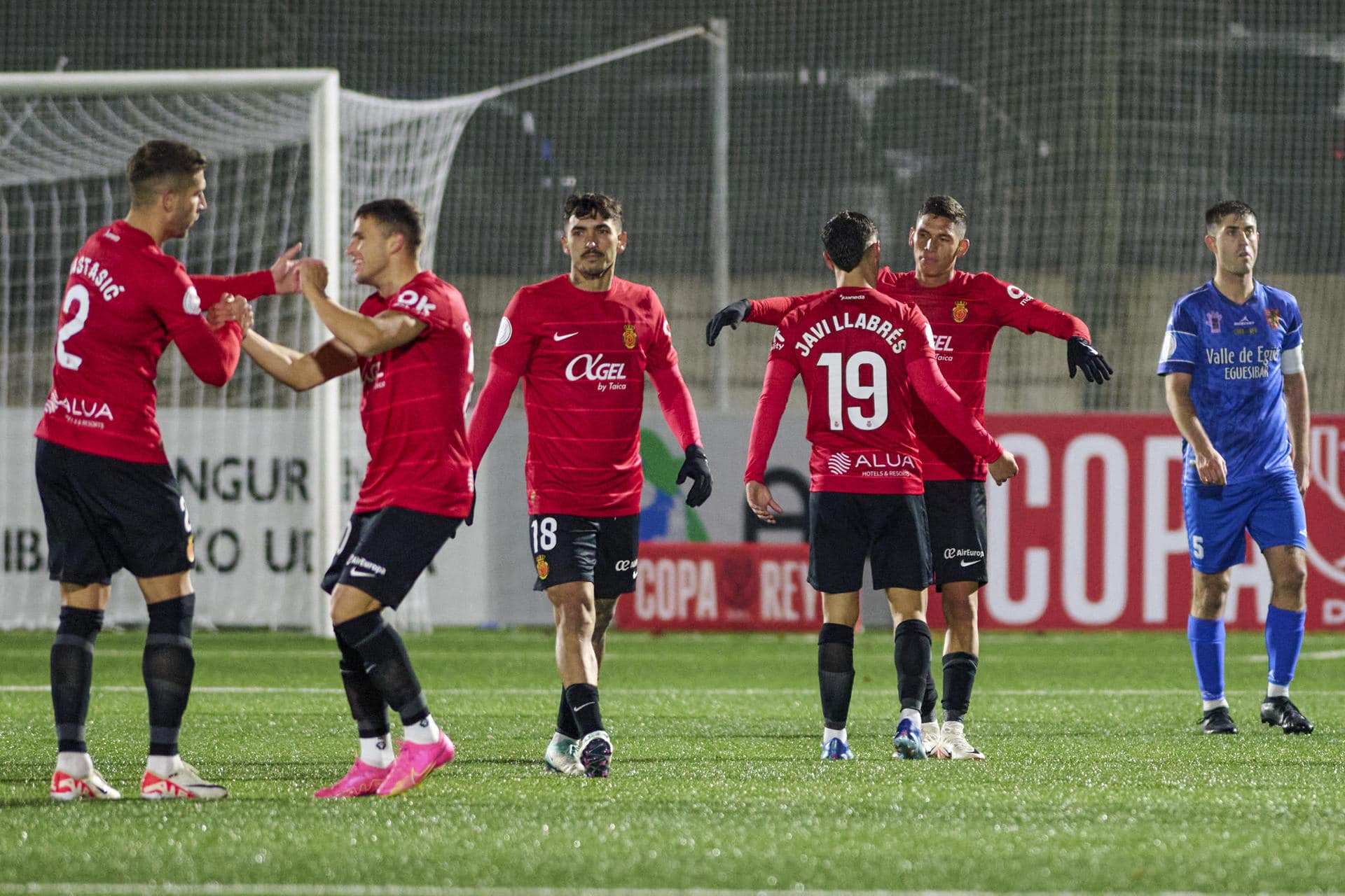 Mallorca dejó en el camino al Valle de Egüés en la Copa del Rey