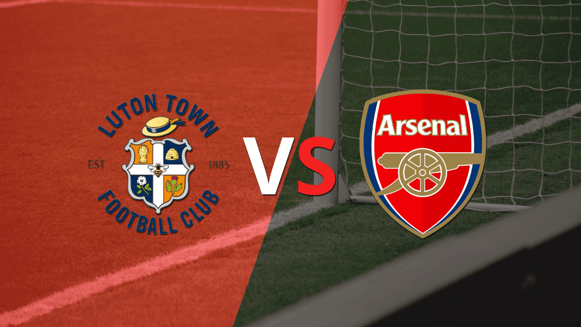Arsenal juega ante Luton Town para mantenerse en la punta